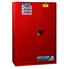 JUSTRITE 894591, CABINET, P&I 60G SC/BIFLD RED